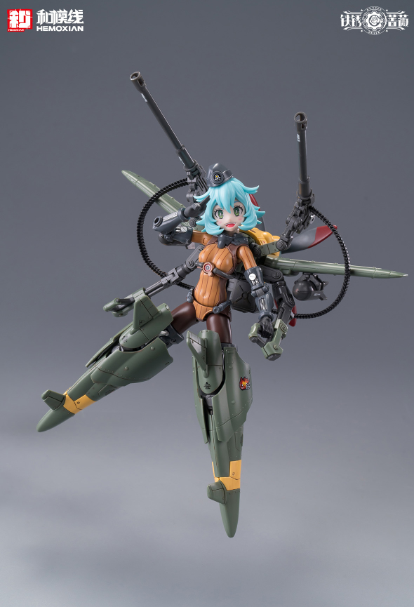 HEMOXIAN 原創機娘「铁锈蔷薇」兰德·科茜基妮彩色原型曝光 1 HEMOXIAN 原創機娘「铁锈蔷薇」兰德·科茜基妮彩色原型曝光