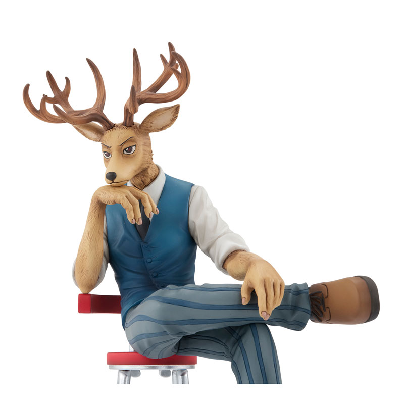《BEASTARS》赤鹿「路易」比例模型再版預約開啟!MegaHouse 精緻重現優等生氣場