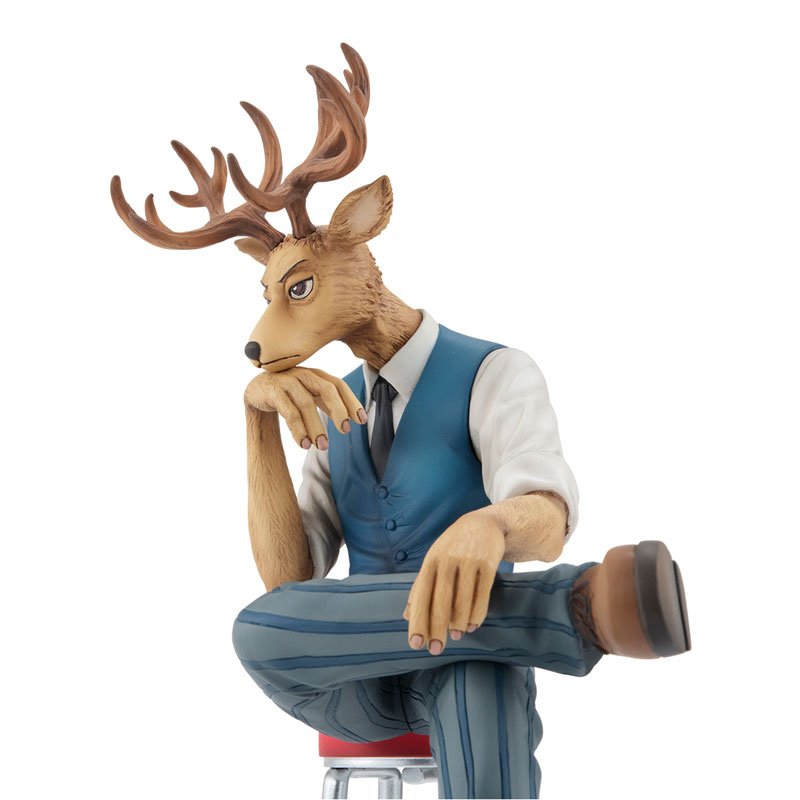 《BEASTARS》赤鹿「路易」比例模型再版預約開啟!MegaHouse 精緻重現優等生氣場