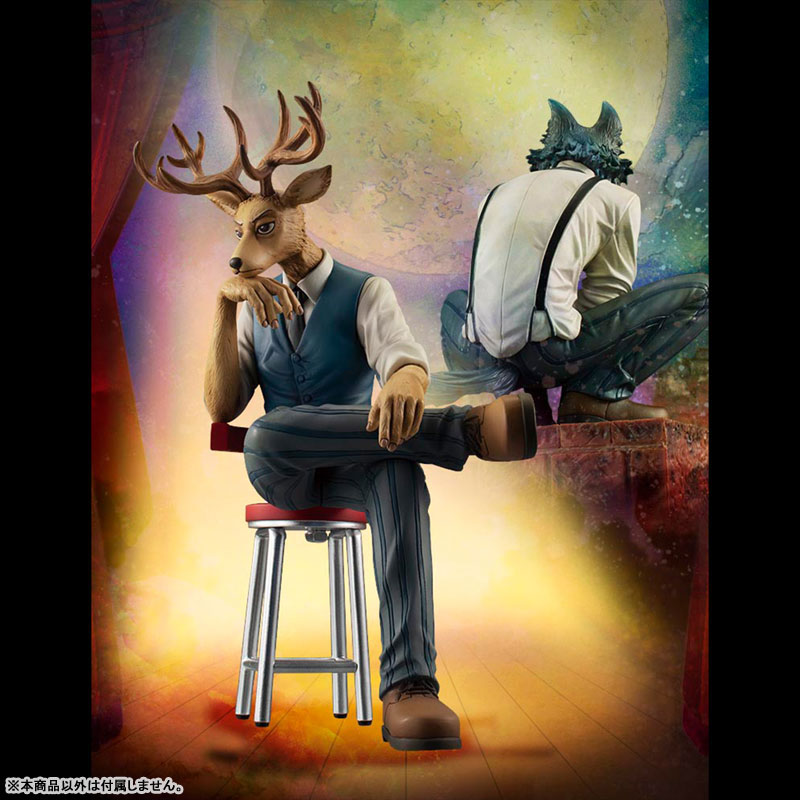 《BEASTARS》赤鹿「路易」比例模型再版預約開啟!MegaHouse 精緻重現優等生氣場