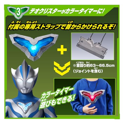 萬代推出《超人力霸王 Teo》變身週邊!DX Ultrize Eye 與軟膠人偶 2026 年登場