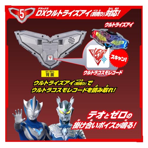 萬代推出《超人力霸王 Teo》變身週邊!DX Ultrize Eye 與軟膠人偶 2026 年登場