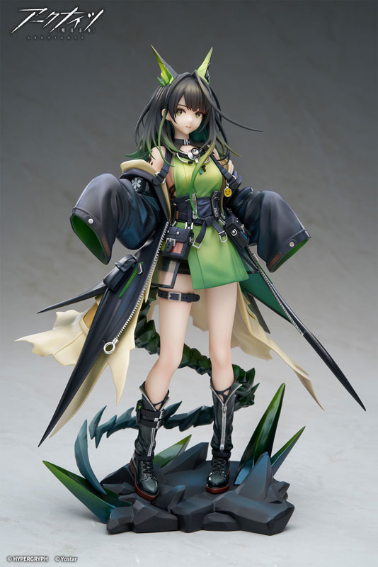 《明日方舟》Mon3tr 1/7 比例模型即日起開放預購 APEX 打造絕美透明質感與源石底座