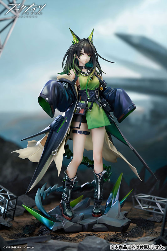 《明日方舟》Mon3tr 1/7 比例模型即日起開放預購 APEX 打造絕美透明質感與源石底座