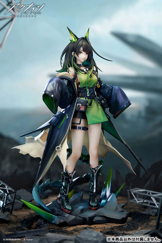 《明日方舟》Mon3tr 1/7 比例模型即日起開放預購 APEX 打造絕美透明質感與源石底座
