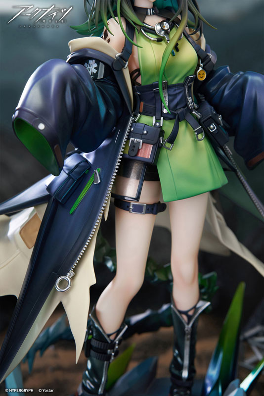 《明日方舟》Mon3tr 1/7 比例模型即日起開放預購 APEX 打造絕美透明質感與源石底座