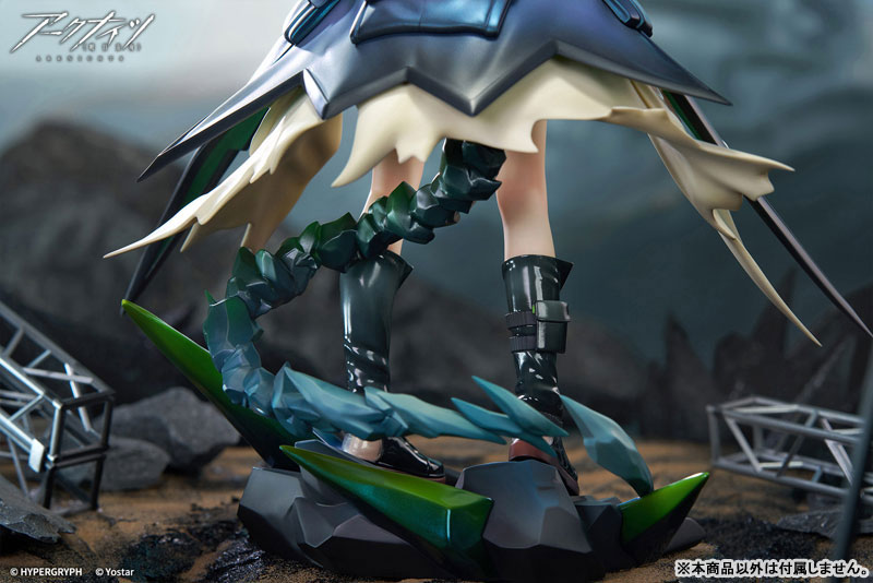 《明日方舟》Mon3tr 1/7 比例模型即日起開放預購 APEX 打造絕美透明質感與源石底座
