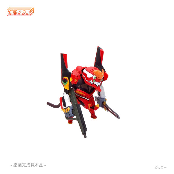 精緻掌上型!《新世紀福音戰士》2號機與零號機(改)Choi-Pla模型開放預購
