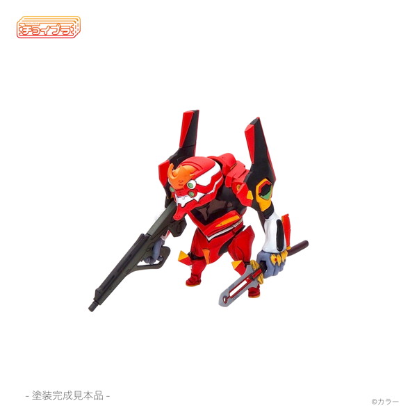 精緻掌上型!《新世紀福音戰士》2號機與零號機(改)Choi-Pla模型開放預購