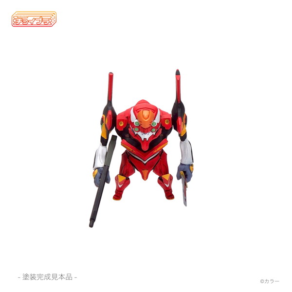 精緻掌上型!《新世紀福音戰士》2號機與零號機(改)Choi-Pla模型開放預購