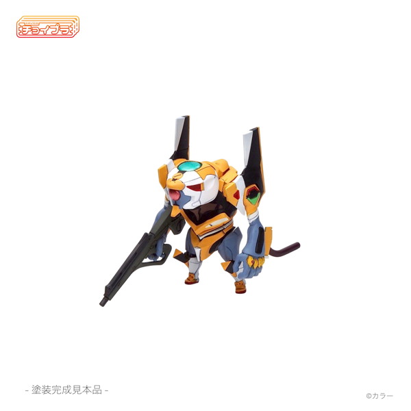 精緻掌上型!《新世紀福音戰士》2號機與零號機(改)Choi-Pla模型開放預購