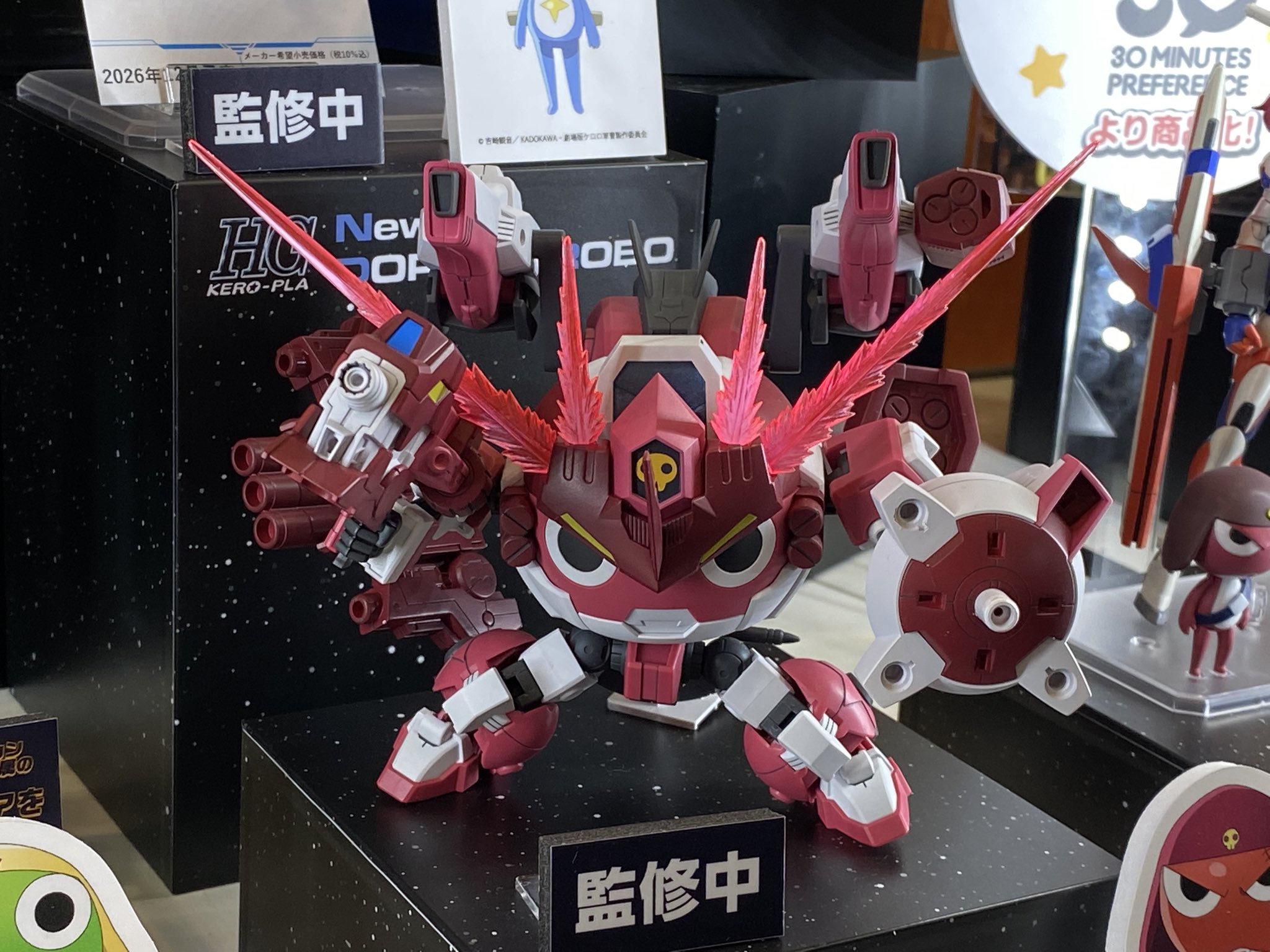 靜岡模型展直擊:BANDAI SPIRITS 發表《KERORO 軍曹》全新組裝模型