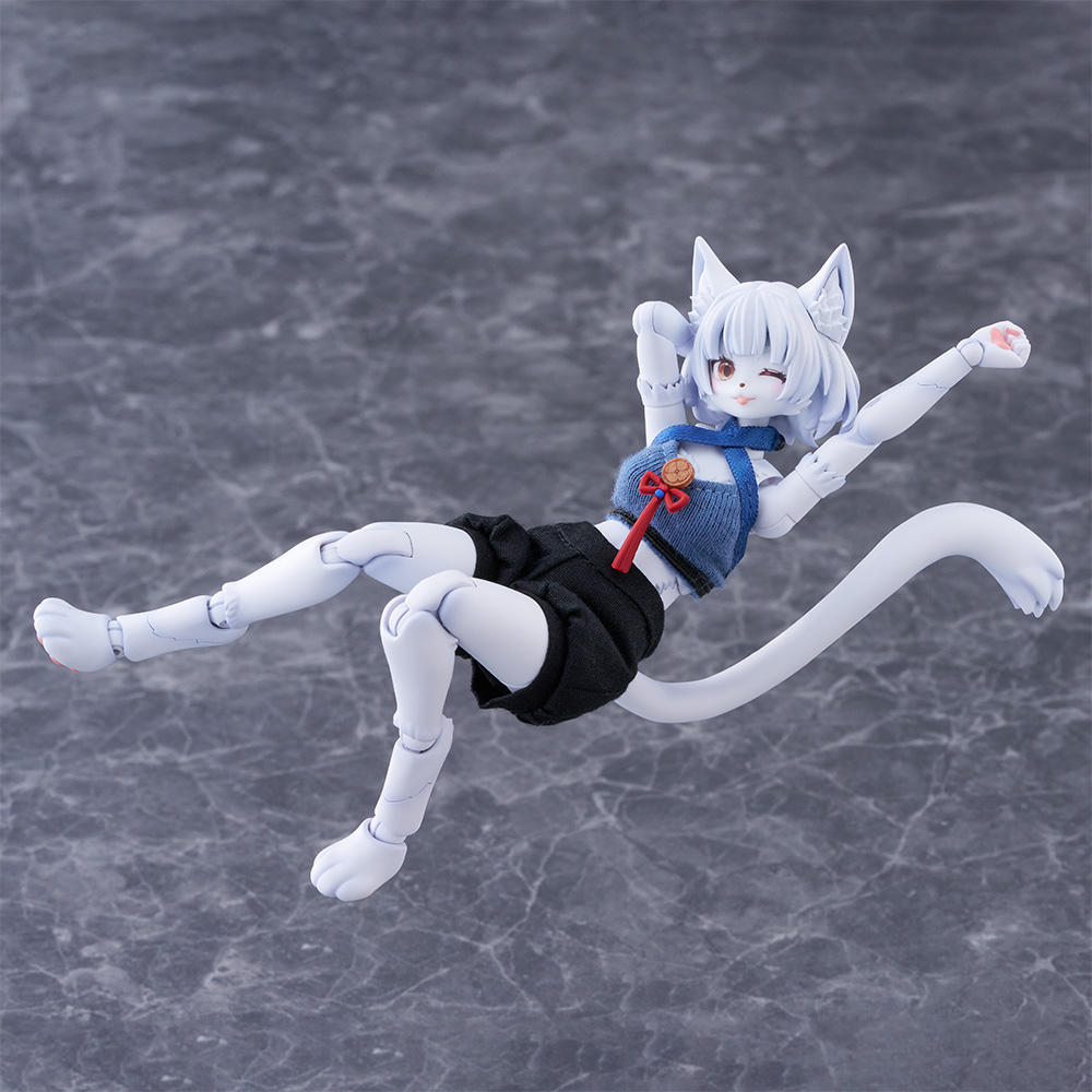 青島社「けもプラ」獸娘塑膠模型新作登場:白貓「るおらん」開放預購 灰狼「リンカ」同步回歸 4 青島社「けもプラ」獸娘塑膠模型新作登場:白貓「るおらん」開放預購 灰狼「リンカ」同步回歸