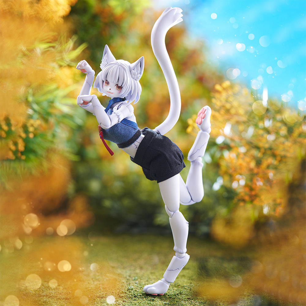 青島社「けもプラ」獸娘塑膠模型新作登場:白貓「るおらん」開放預購 灰狼「リンカ」同步回歸 7 青島社「けもプラ」獸娘塑膠模型新作登場:白貓「るおらん」開放預購 灰狼「リンカ」同步回歸