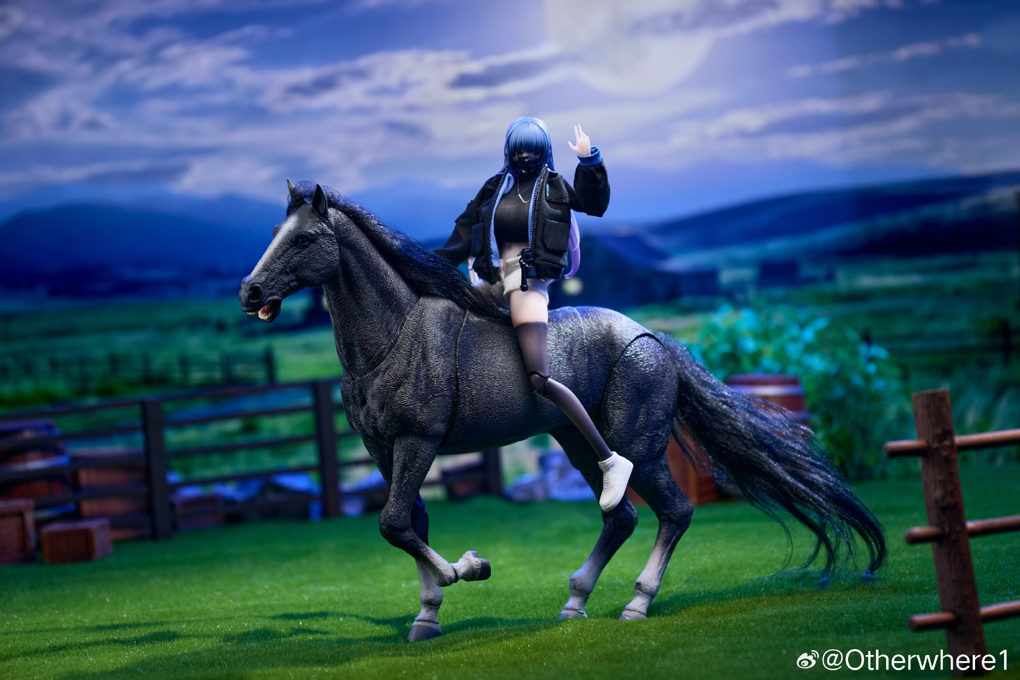 1/12 可動馬「昼追雲」「黑夜踏雨」將於 2027 年發售 5 1/12 可動馬「昼追雲」「黑夜踏雨」將於 2027 年發售