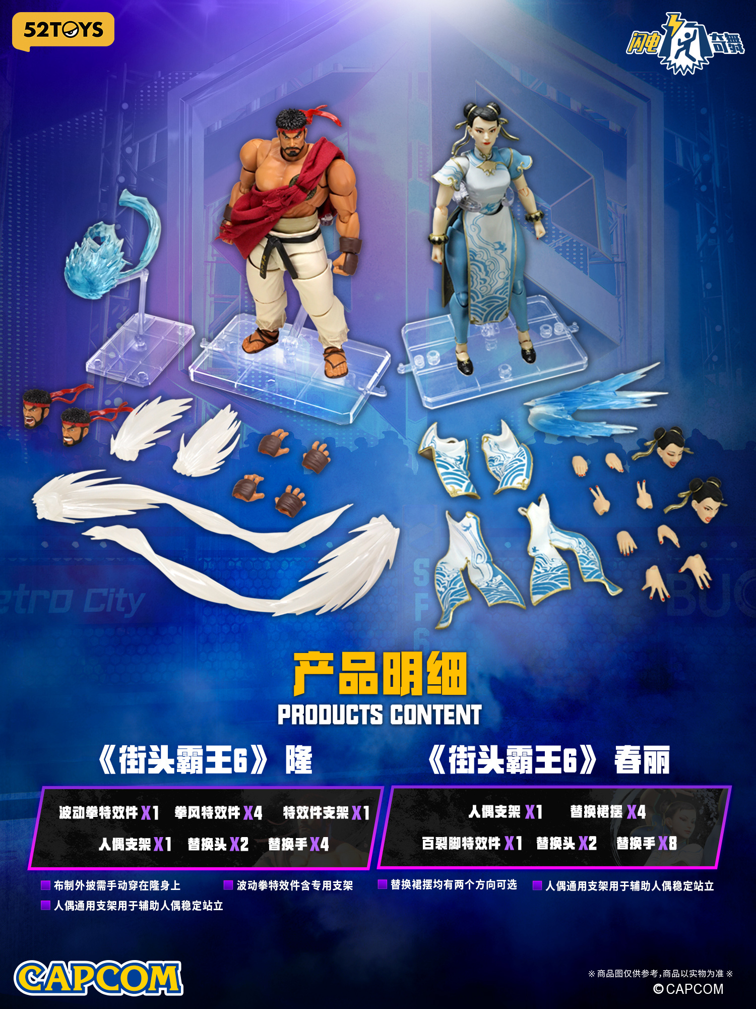 52TOYS《快打旋風 6》隆與春麗 1/12 可動人偶試作公開 近期將開放預購 7 52TOYS《快打旋風 6》隆與春麗 1/12 可動人偶試作公開 近期將開放預購