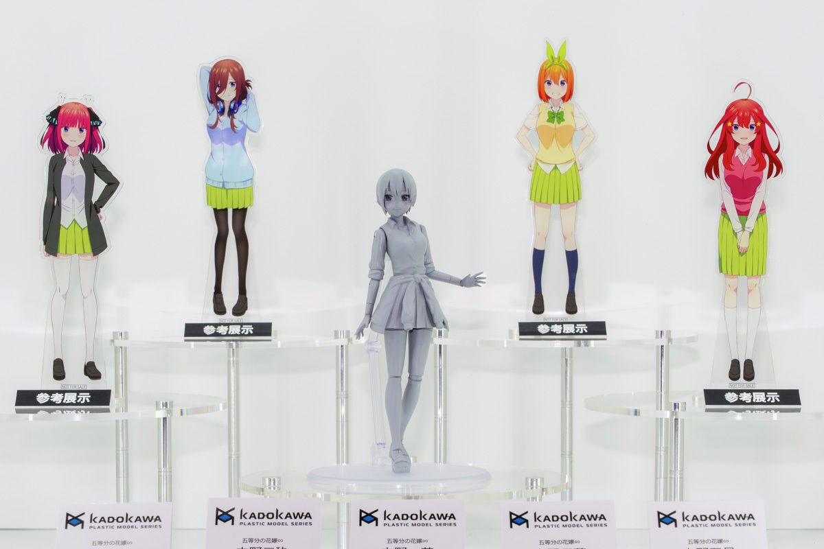KADOKAWA 宣布《五等分的新娘∽》將推出 KADOPLA 塑膠模型 中野一花原型首度公開 1 KADOKAWA 宣布《五等分的新娘∽》將推出 KADOPLA 塑膠模型 中野一花原型首度公開