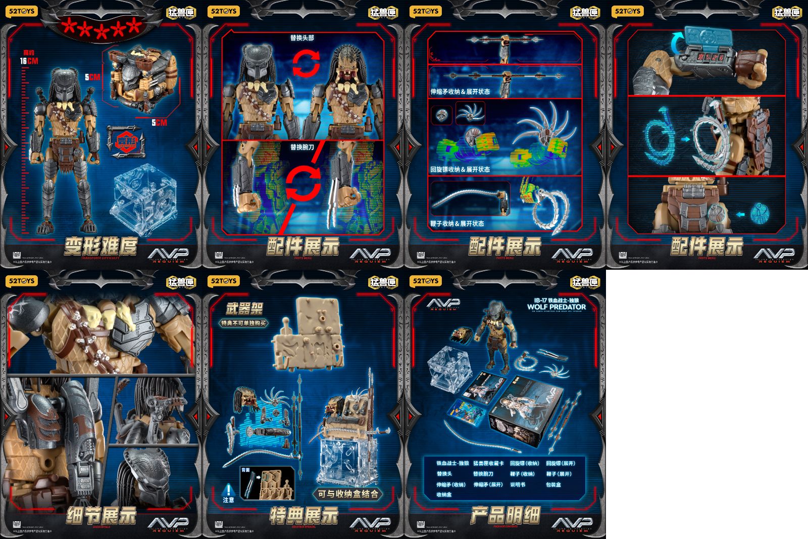 52TOYS 發表 BEASTBOX INFINITY「Wolf Predator」變形玩具原型 預計近日開放預購 7 52TOYS 發表 BEASTBOX INFINITY「Wolf Predator」變形玩具原型 預計近日開放預購