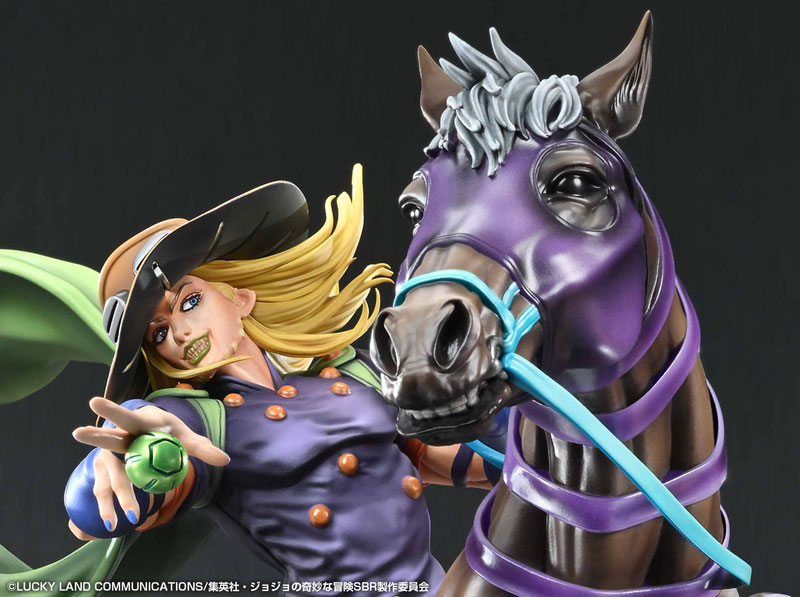JoJo 飆馬野郎神物降臨!超像Art「傑洛 · 齊貝林與愛馬」大型雕像預約開始 3 JoJo 飆馬野郎神物降臨!超像Art「傑洛 · 齊貝林與愛馬」大型雕像預約開始