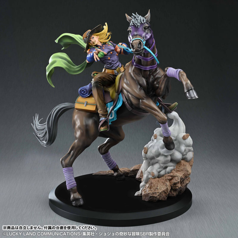 JoJo 飆馬野郎神物降臨!超像Art「傑洛 · 齊貝林與愛馬」大型雕像預約開始 4 JoJo 飆馬野郎神物降臨!超像Art「傑洛 · 齊貝林與愛馬」大型雕像預約開始