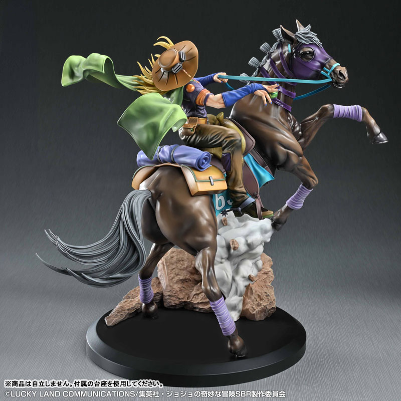 JoJo 飆馬野郎神物降臨!超像Art「傑洛 · 齊貝林與愛馬」大型雕像預約開始 6 JoJo 飆馬野郎神物降臨!超像Art「傑洛 · 齊貝林與愛馬」大型雕像預約開始