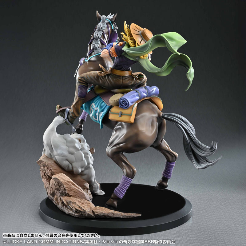 JoJo 飆馬野郎神物降臨!超像Art「傑洛 · 齊貝林與愛馬」大型雕像預約開始 7 JoJo 飆馬野郎神物降臨!超像Art「傑洛 · 齊貝林與愛馬」大型雕像預約開始