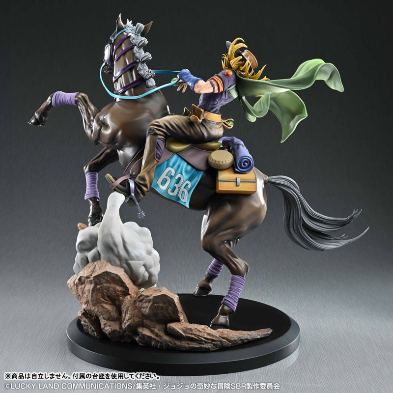 JoJo 飆馬野郎神物降臨!超像Art「傑洛 · 齊貝林與愛馬」大型雕像預約開始 8 JoJo 飆馬野郎神物降臨!超像Art「傑洛 · 齊貝林與愛馬」大型雕像預約開始