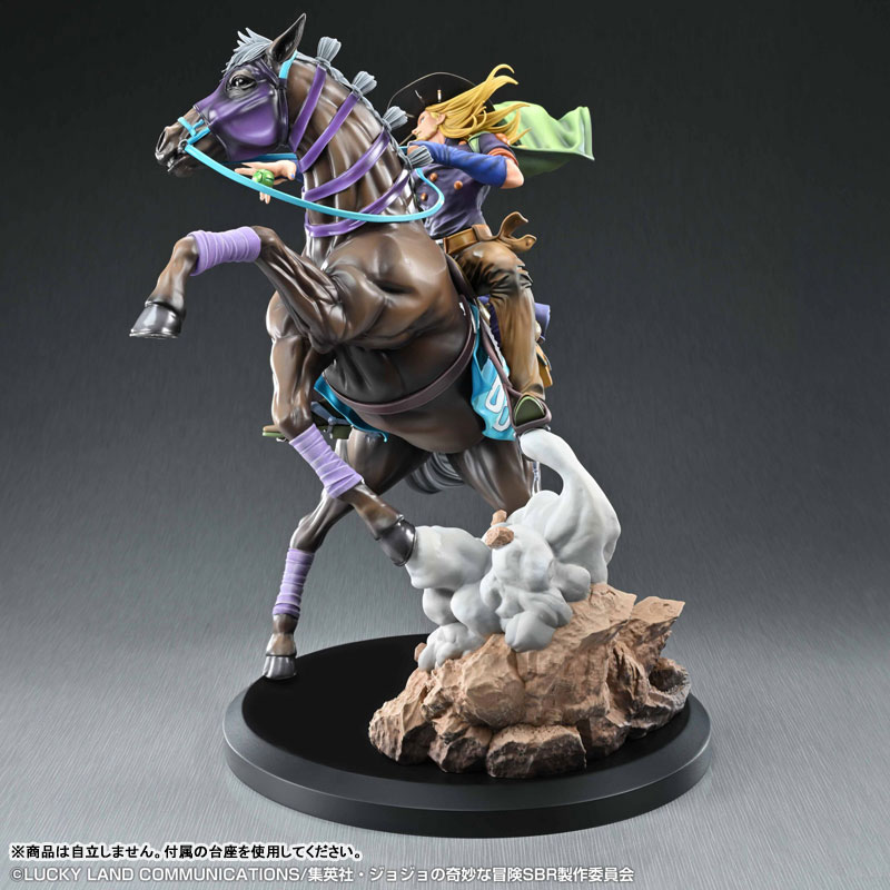 JoJo 飆馬野郎神物降臨!超像Art「傑洛 · 齊貝林與愛馬」大型雕像預約開始 9 JoJo 飆馬野郎神物降臨!超像Art「傑洛 · 齊貝林與愛馬」大型雕像預約開始