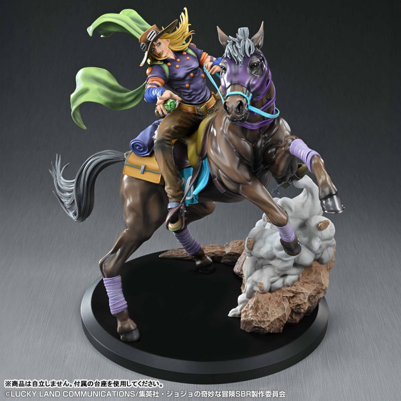 JoJo 飆馬野郎神物降臨!超像Art「傑洛 · 齊貝林與愛馬」大型雕像預約開始 10 JoJo 飆馬野郎神物降臨!超像Art「傑洛 · 齊貝林與愛馬」大型雕像預約開始