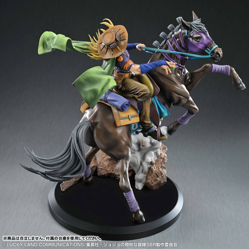 JoJo 飆馬野郎神物降臨!超像Art「傑洛 · 齊貝林與愛馬」大型雕像預約開始 11 JoJo 飆馬野郎神物降臨!超像Art「傑洛 · 齊貝林與愛馬」大型雕像預約開始
