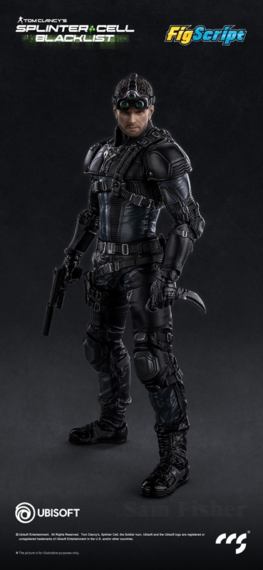 CCSTOYS《縱橫諜海》山姆費雪 1/12 可動人偶預購開跑 聲光武器箱究極還原 1 CCSTOYS《縱橫諜海》山姆費雪 1/12 可動人偶預購開跑 聲光武器箱究極還原