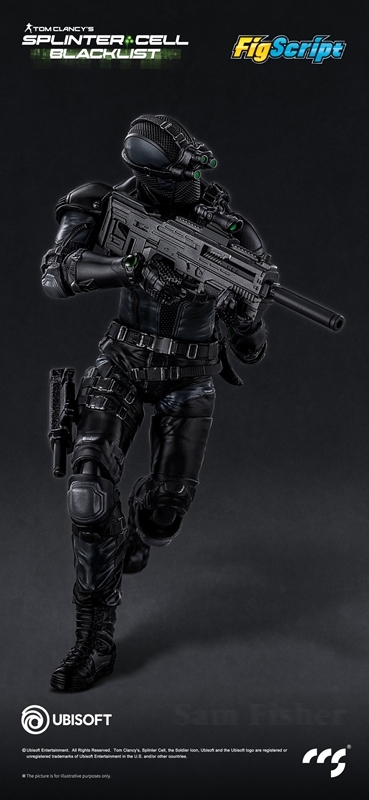 CCSTOYS《縱橫諜海》山姆費雪 1/12 可動人偶預購開跑 聲光武器箱究極還原 2 CCSTOYS《縱橫諜海》山姆費雪 1/12 可動人偶預購開跑 聲光武器箱究極還原