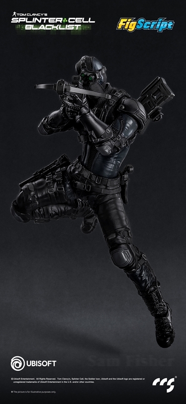 CCSTOYS《縱橫諜海》山姆費雪 1/12 可動人偶預購開跑 聲光武器箱究極還原 3 CCSTOYS《縱橫諜海》山姆費雪 1/12 可動人偶預購開跑 聲光武器箱究極還原