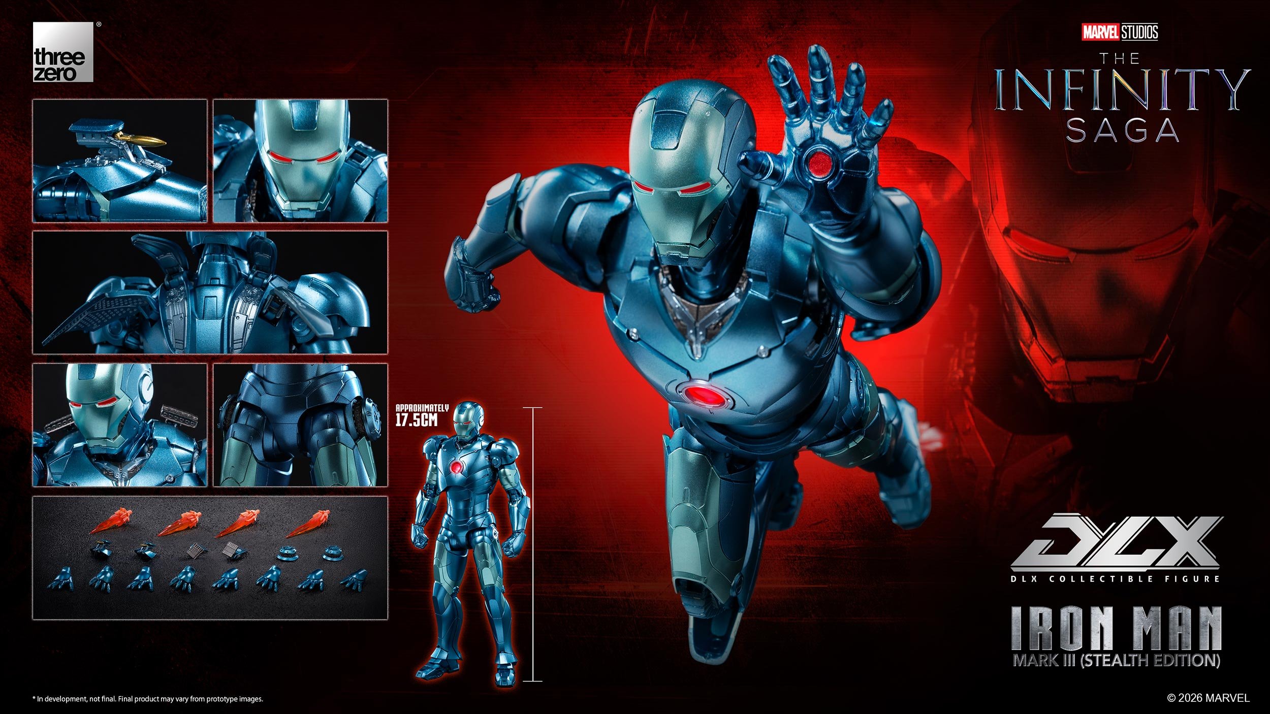 threezero 推出 DLX 鋼鐵人 Mark 3 匿蹤版 近日開放預購 1 threezero 推出 DLX 鋼鐵人 Mark 3 匿蹤版 近日開放預購