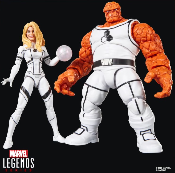 Hasbro Marvel Legends 驚奇 4 超人新品亮相 石頭人與蜘蛛人組合包預計近期開訂 1 Hasbro Marvel Legends 驚奇 4 超人新品亮相 石頭人與蜘蛛人組合包預計近期開訂