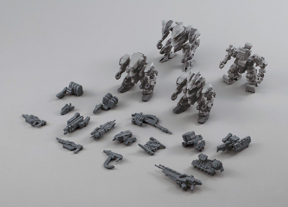 《機戰傭兵VI》食玩 Assemble Collection 第 1 彈明日預購 經典機體化身精緻掌上收藏 7 《機戰傭兵VI》食玩 Assemble Collection 第 1 彈明日預購 經典機體化身精緻掌上收藏