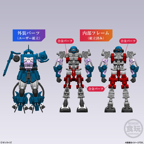 食玩進化! GUNDAM ARTIFACT PRO 全裝甲鋼彈、薩克 II 預購開始 19 食玩進化! GUNDAM ARTIFACT PRO 全裝甲鋼彈、薩克 II 預購開始