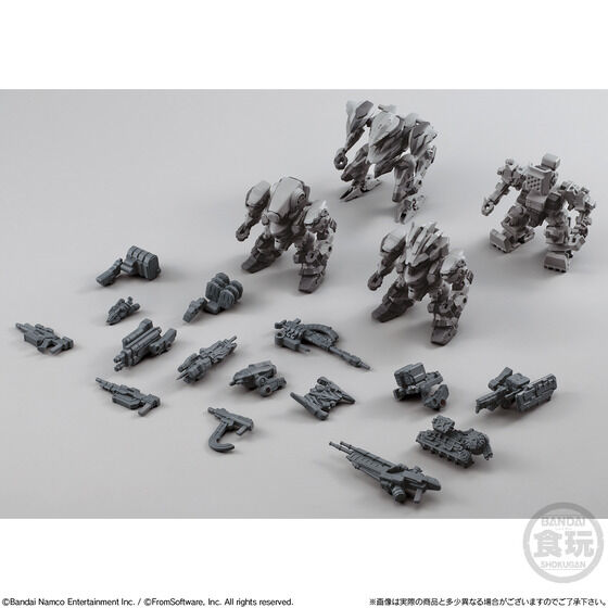 《機戰傭兵VI》食玩組裝收藏 Vol.01 預購開跑!打造專屬 AC 零件組 9 《機戰傭兵VI》食玩組裝收藏 Vol.01 預購開跑!打造專屬 AC 零件組