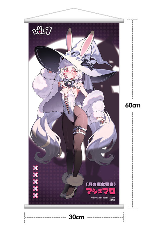 SAVI 繪製「月の魔女警察 マシュマロ」1/6 比例模型開放預購 豪華版附贈特典掛軸 19 SAVI 繪製「月の魔女警察 マシュマロ」1/6 比例模型開放預購 豪華版附贈特典掛軸