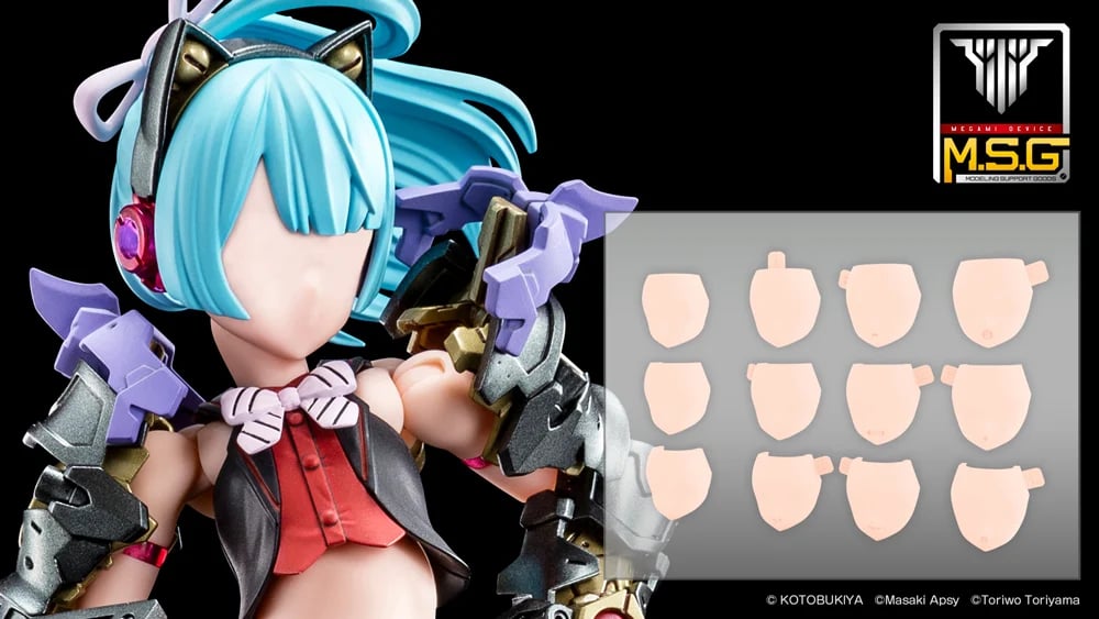 壽屋女神裝置 BUSTER DOLL 專用臉部零件組 5 月 21 日起開放預訂 3 壽屋女神裝置 BUSTER DOLL 專用臉部零件組 5 月 21 日起開放預訂