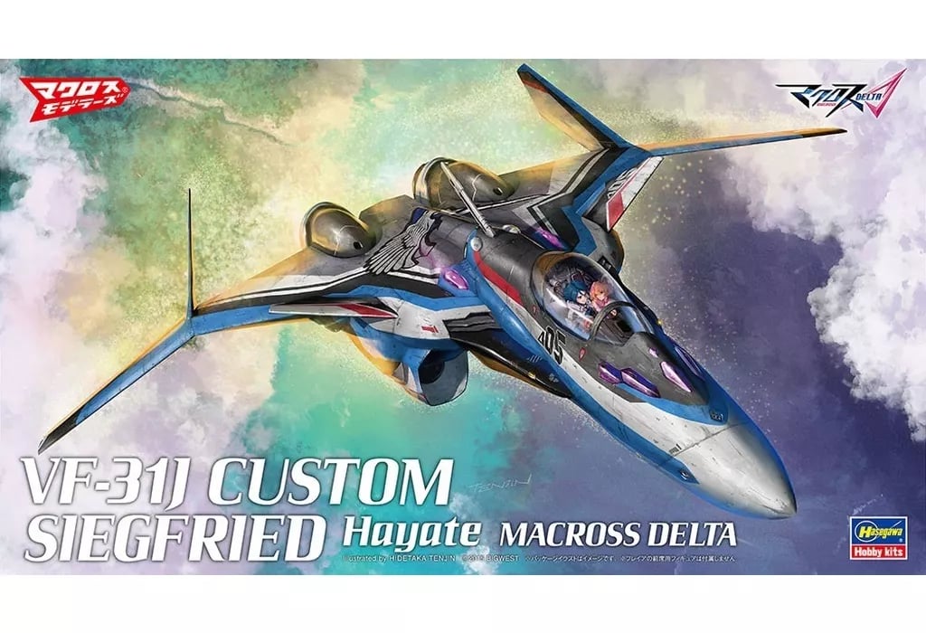《超時空要塞 Δ》VF-31J 改 齊格菲 疾風機模型再販預購 2026 年 8 月上市
