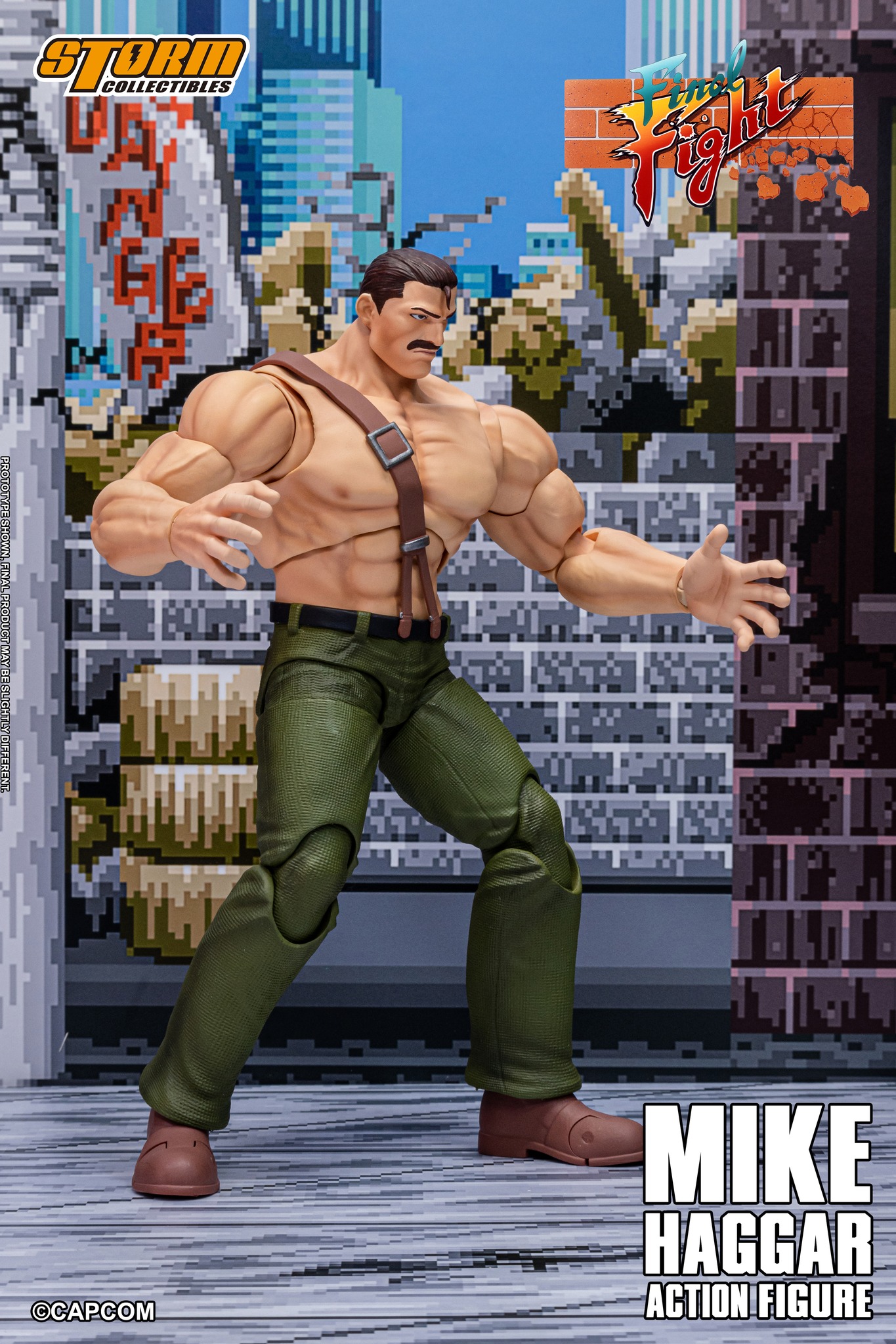 經典街機《Final Fight》市長麥克哈格化身可動人偶!Storm Collectibles 近日開放預購 2 經典街機《Final Fight》市長麥克哈格化身可動人偶!Storm Collectibles 近日開放預購