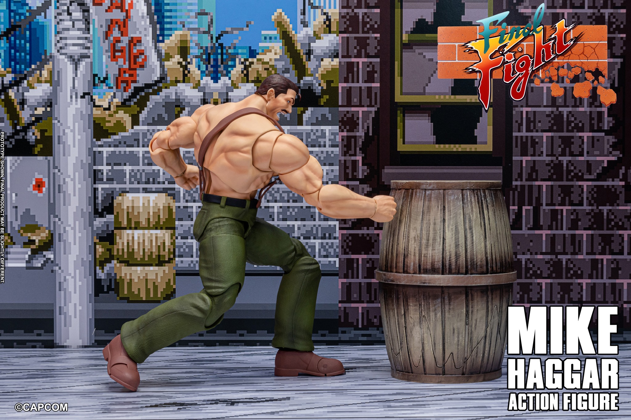 經典街機《Final Fight》市長麥克哈格化身可動人偶!Storm Collectibles 近日開放預購 3 經典街機《Final Fight》市長麥克哈格化身可動人偶!Storm Collectibles 近日開放預購