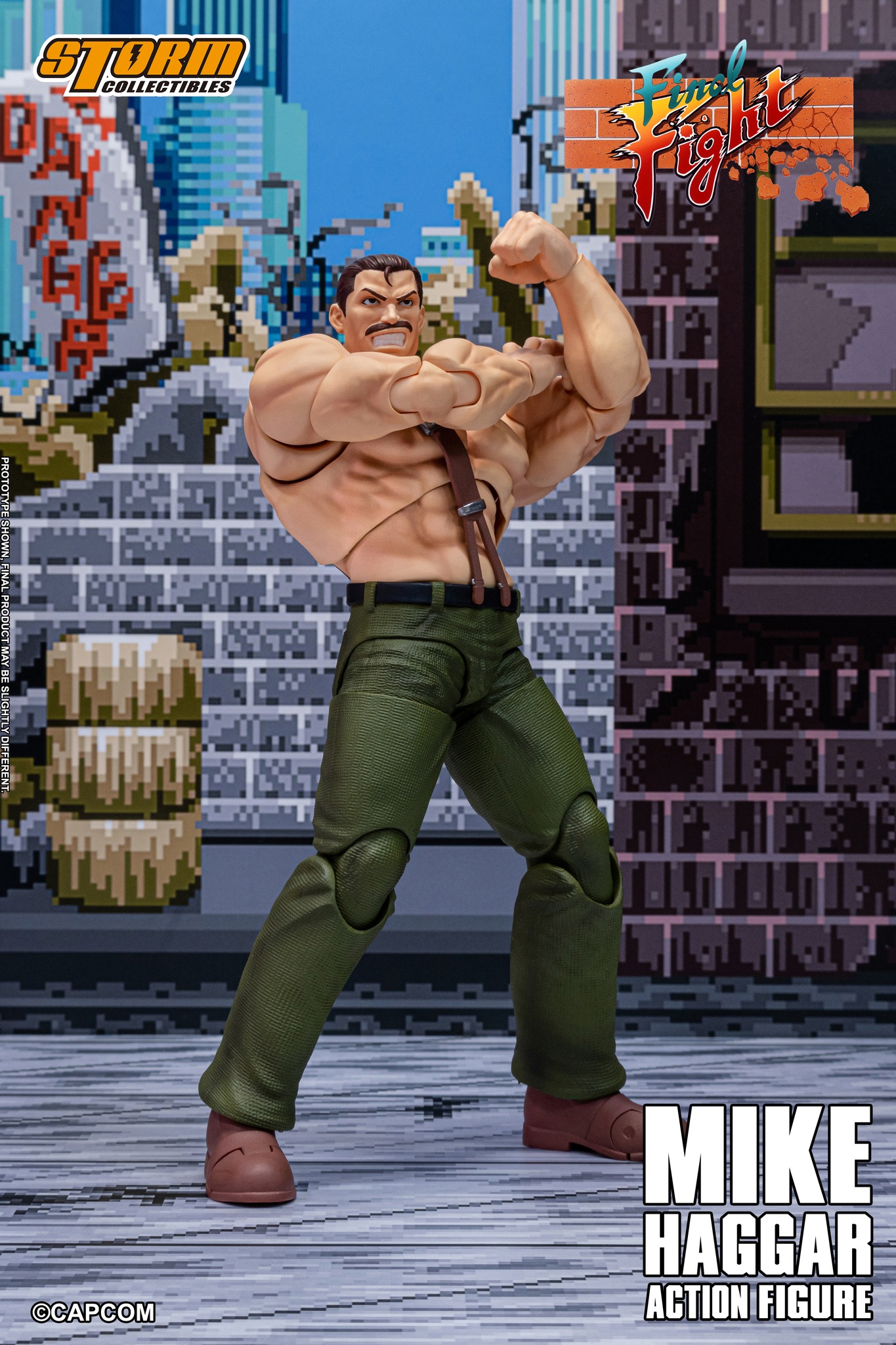 經典街機《Final Fight》市長麥克哈格化身可動人偶!Storm Collectibles 近日開放預購 5 經典街機《Final Fight》市長麥克哈格化身可動人偶!Storm Collectibles 近日開放預購
