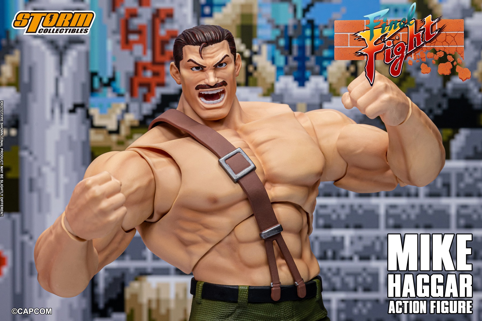 經典街機《Final Fight》市長麥克哈格化身可動人偶!Storm Collectibles 近日開放預購 10 經典街機《Final Fight》市長麥克哈格化身可動人偶!Storm Collectibles 近日開放預購