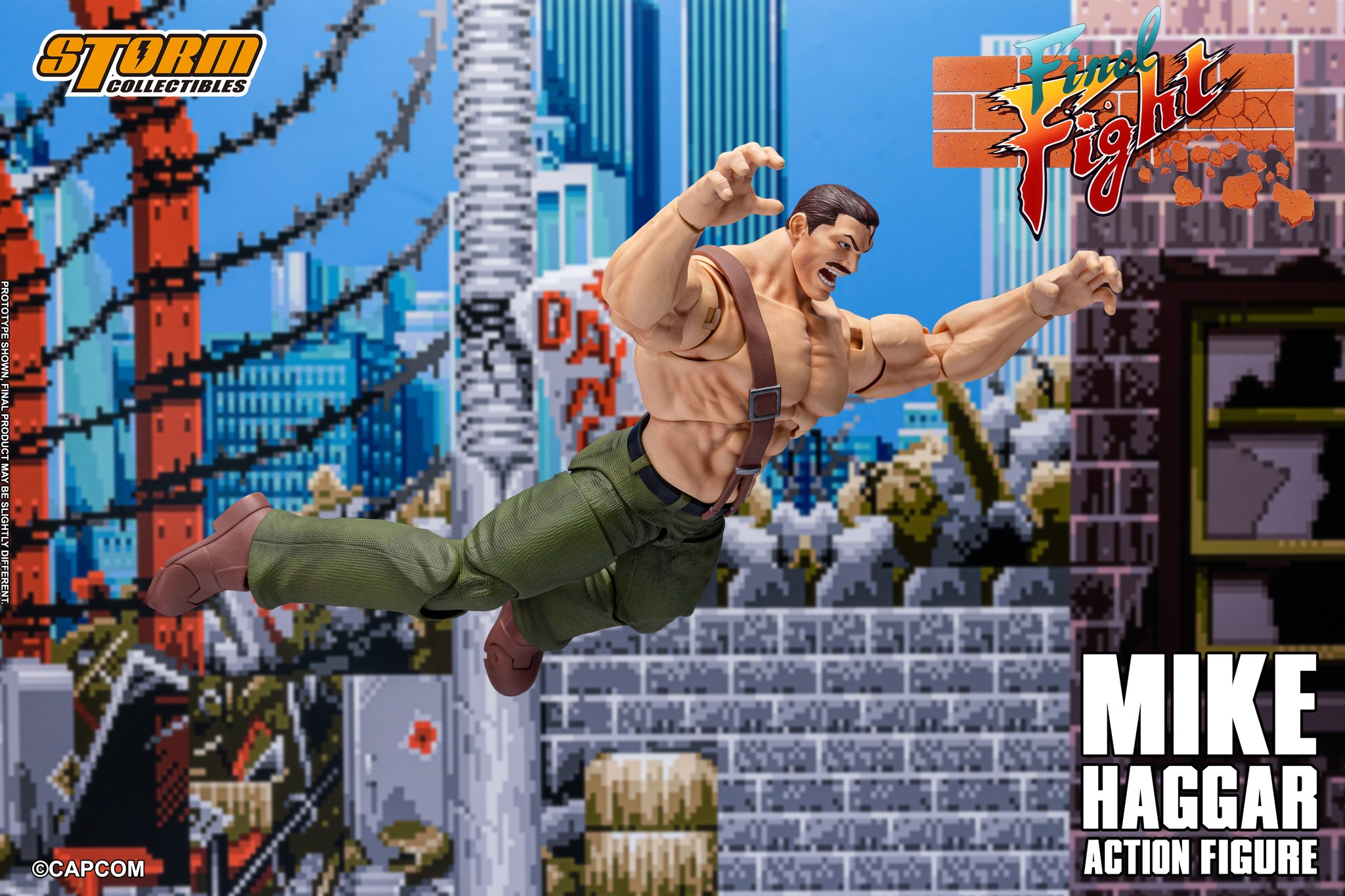經典街機《Final Fight》市長麥克哈格化身可動人偶!Storm Collectibles 近日開放預購 15 經典街機《Final Fight》市長麥克哈格化身可動人偶!Storm Collectibles 近日開放預購