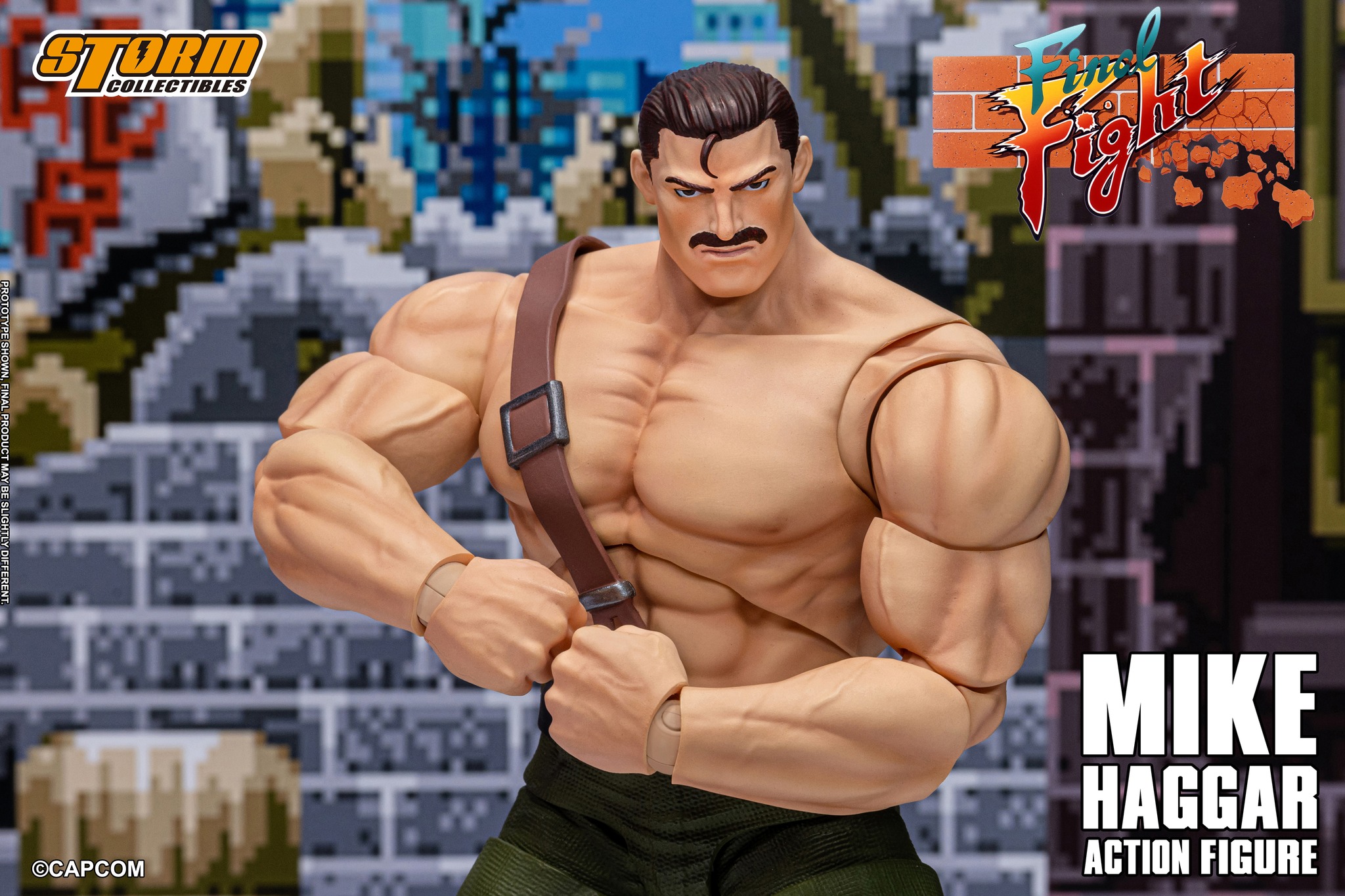 經典街機《Final Fight》市長麥克哈格化身可動人偶!Storm Collectibles 近日開放預購 20 經典街機《Final Fight》市長麥克哈格化身可動人偶!Storm Collectibles 近日開放預購