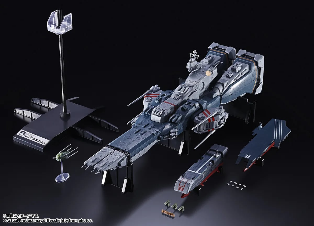 《超時空要塞》45 周年首波!DX 超合金「SDF-1 馬克羅斯」65 公分巨艦強勢登場 7 《超時空要塞》45 周年首波!DX 超合金「SDF-1 馬克羅斯」65 公分巨艦強勢登場