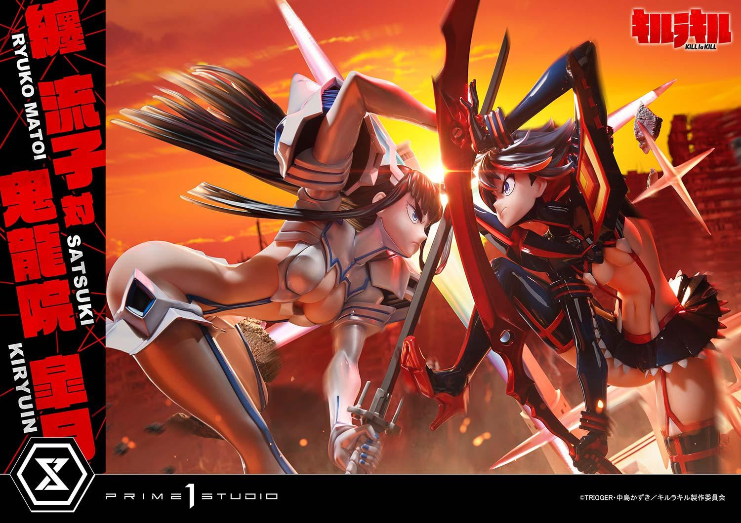 《KILL la KILL》纏流子對決鬼龍院皐月 1/4 雕像預購開始
