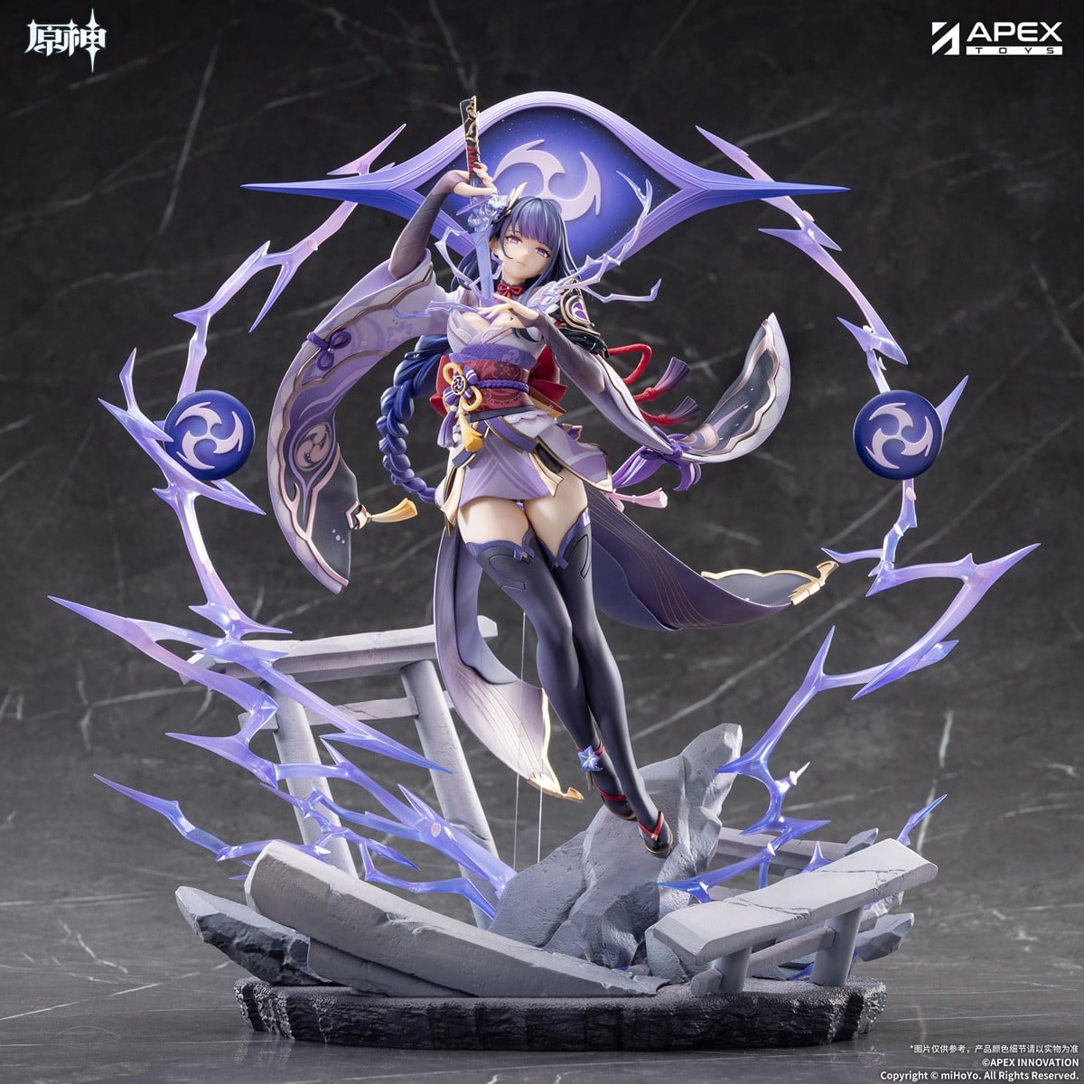 《原神》雷電將軍「一心淨土 Ver.」模型預約開跑!APEX 震撼還原御所威光 1 《原神》雷電將軍「一心淨土 Ver.」模型預約開跑!APEX 震撼還原御所威光